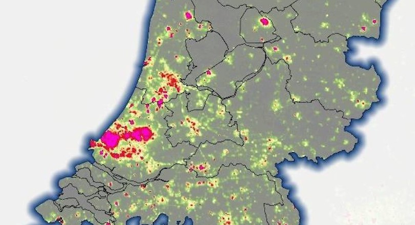 Thuisland regering Handig Lichtvervuiling Nederland verplaatst zich | De Ingenieur
