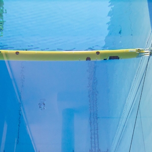 Dockingsoefening van waterrobot Leng met IJsshuttle Teredo