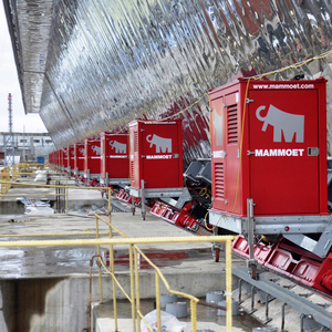 Het hydraulische systeem van Mammoet. Foto EBRD.