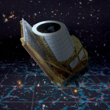The Euclid space telescope will search for dark matter